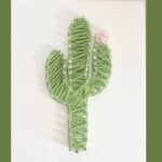 string art cactus
