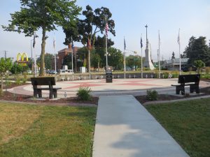 Veterans Memorial Park Rin of Honor was dedicated in 2012.  It is located in Veterans Memorial Park.