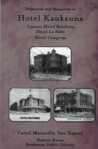 Hotel Kaukauna Local History Books